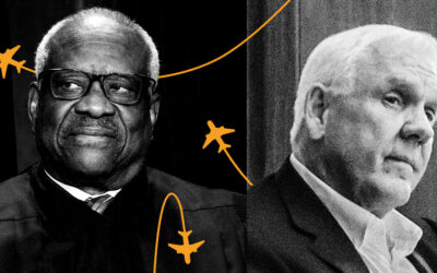 Harlan Crow Provided Clarence Thomas at Least 3 Previously Undisclosed Private Jet Trips, Senate Probe Finds