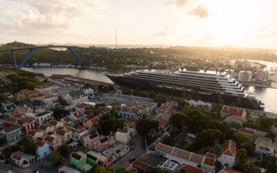 Luxury Cruise Yacht Ilma Makes Maiden Call at Curaçao
