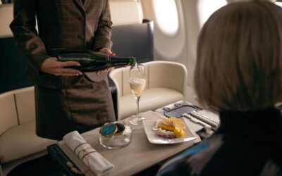 What The 1% Eats On Private Jets