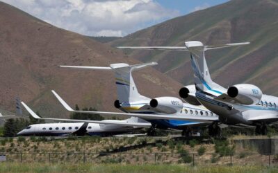 Private jet usage is way up for 2 reasons