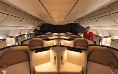 Cathay Pacific’s Aria Suite Business Class on display in Sydney – Travel Weekly