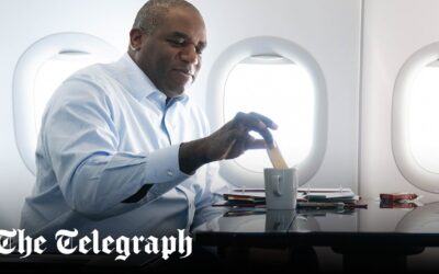 David Lammy spent over £1m on private jets in three months