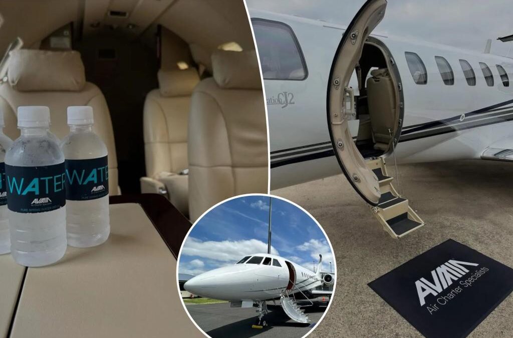 Private jet rentals skyrocketing as deep-pocketed travelers avoid airport madness