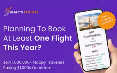 You Can Get a Lifetime Subscription to Matt’s Flights on Sale for $80 Right Now