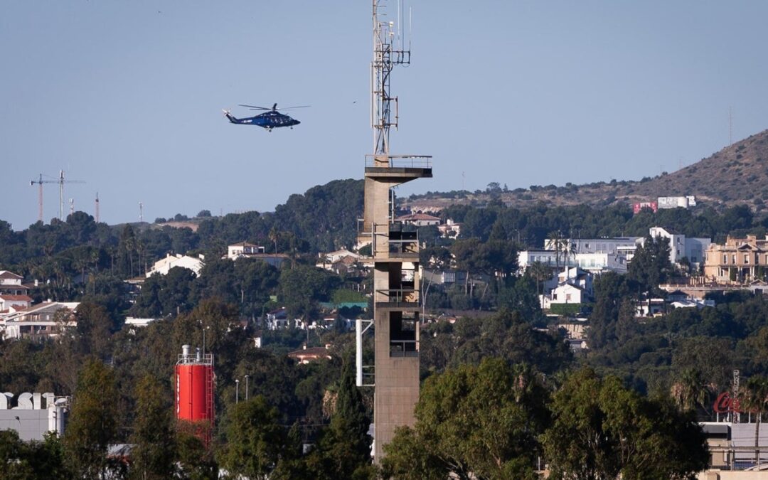Demolition starts of part of Canal Sur TV tower to improve operations at Malaga Airport | Sur in English